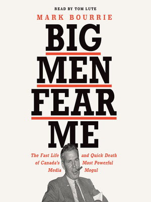 cover image of Big Men Fear Me